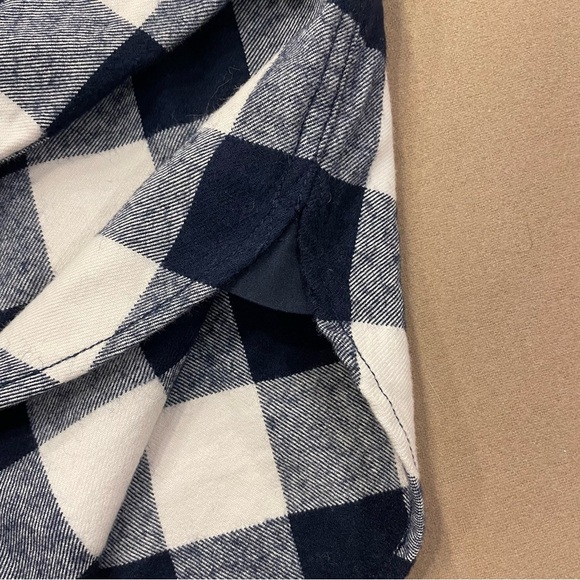 J. Crew Women’s Buffalo Check Half Zip Shirt Jacket Cotton/Wool Blend Size Small - Picture 10 of 13